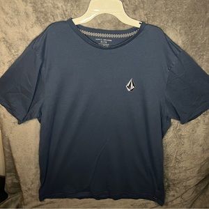 Volcom Modern Fit T-Shirt XL Men's Short Sleeve Crewneck Solid Logo Pullover tee